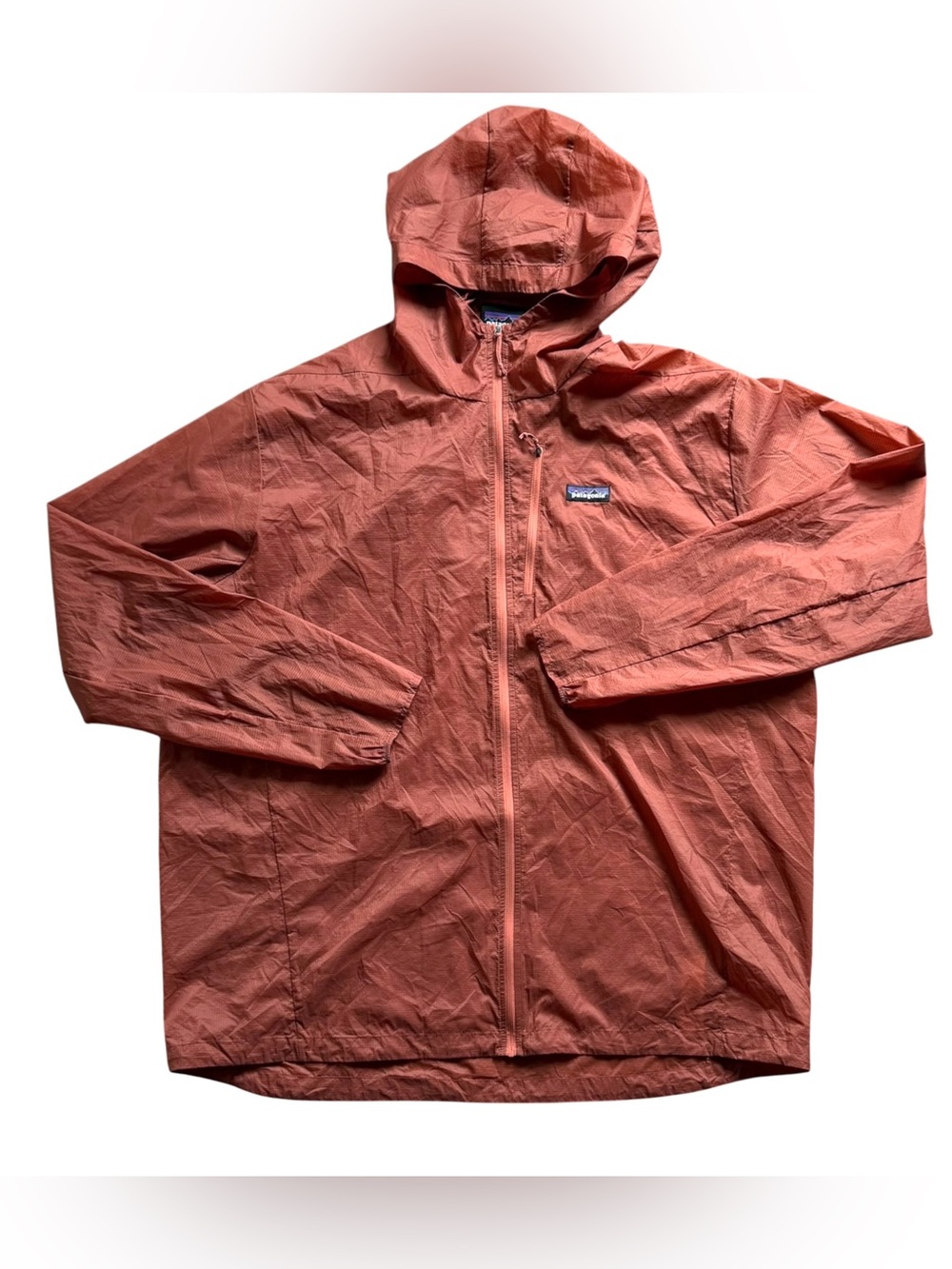 Patagonia Men’s Houdini WindbreakerJacket 3XL Orange Lightweight Packable Hiking